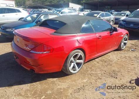 2010 BMW 650I z USA, uszkodzony, nr VIN WBAEB5C50AC226010